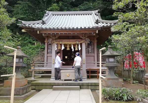 江の島・八坂神社