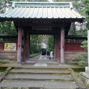 ｢寿福寺｣の山門